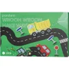 Barn Panduro Iron Beads Rörpärlor Midi kit Fordons-tema, 2700 pärlor à Ø5 mm, 2 fyrkantiga pärlplattor + väg-stickers