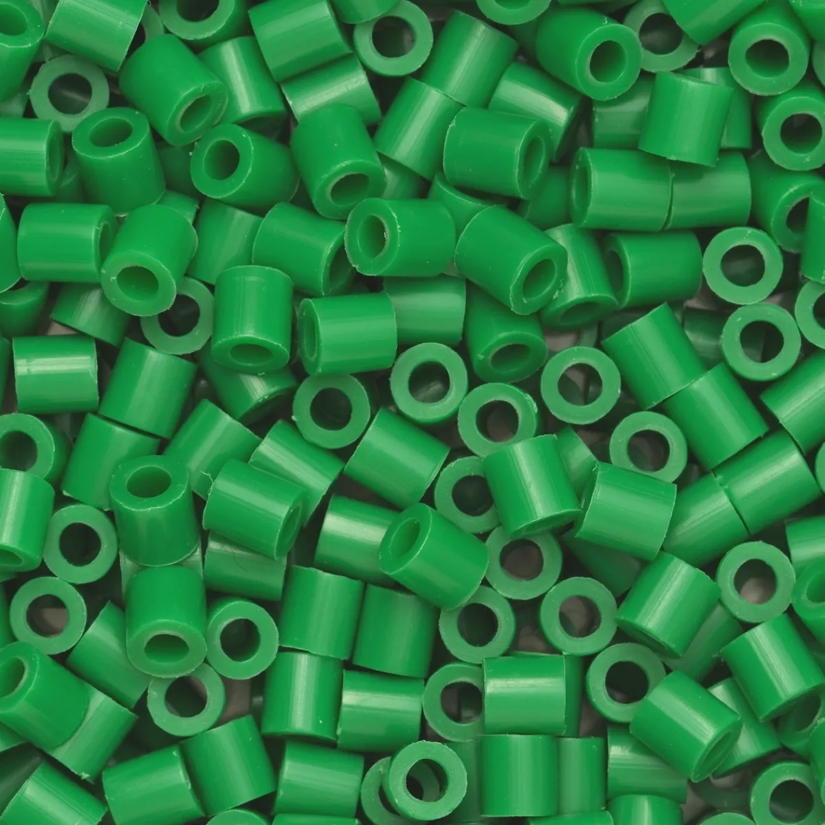 Barn Panduro Iron Beads Rörpärlor Midi 1000 st grön, Ø5 mm
