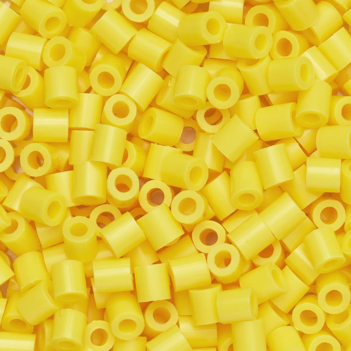 Barn Panduro Iron Beads Rörpärlor Midi 1000 st gul, Ø5 mm