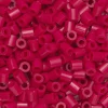 Panduro Iron Beads Rörpärlor Midi 1000 st hallonröd, Ø5 mm | Barn Rörpärlor Midi