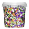 Panduro Iron Beads Rörpärlor Midi 5000 st i fasansfull halloween-mix! Ø5 mm | Barn Rörpärlor Midi