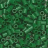 Panduro Iron Beads Rörpärlor Midi 1000 st julgrön, Ø5 mm | Barn Rörpärlor Midi