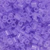 Barn Panduro Iron Beads Rörpärlor Midi 1000 st ljuslila genomskinliga, Ø5 mm