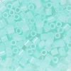 Panduro Iron Beads Rörpärlor Midi 1000 st mintgröna med glitter, Ø5 mm | Barn Rörpärlor Midi