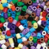 Panduro Iron Beads Rörpärlor Midi 6000 st mix med basfärger, Ø5 mm | Barn Rörpärlor Midi