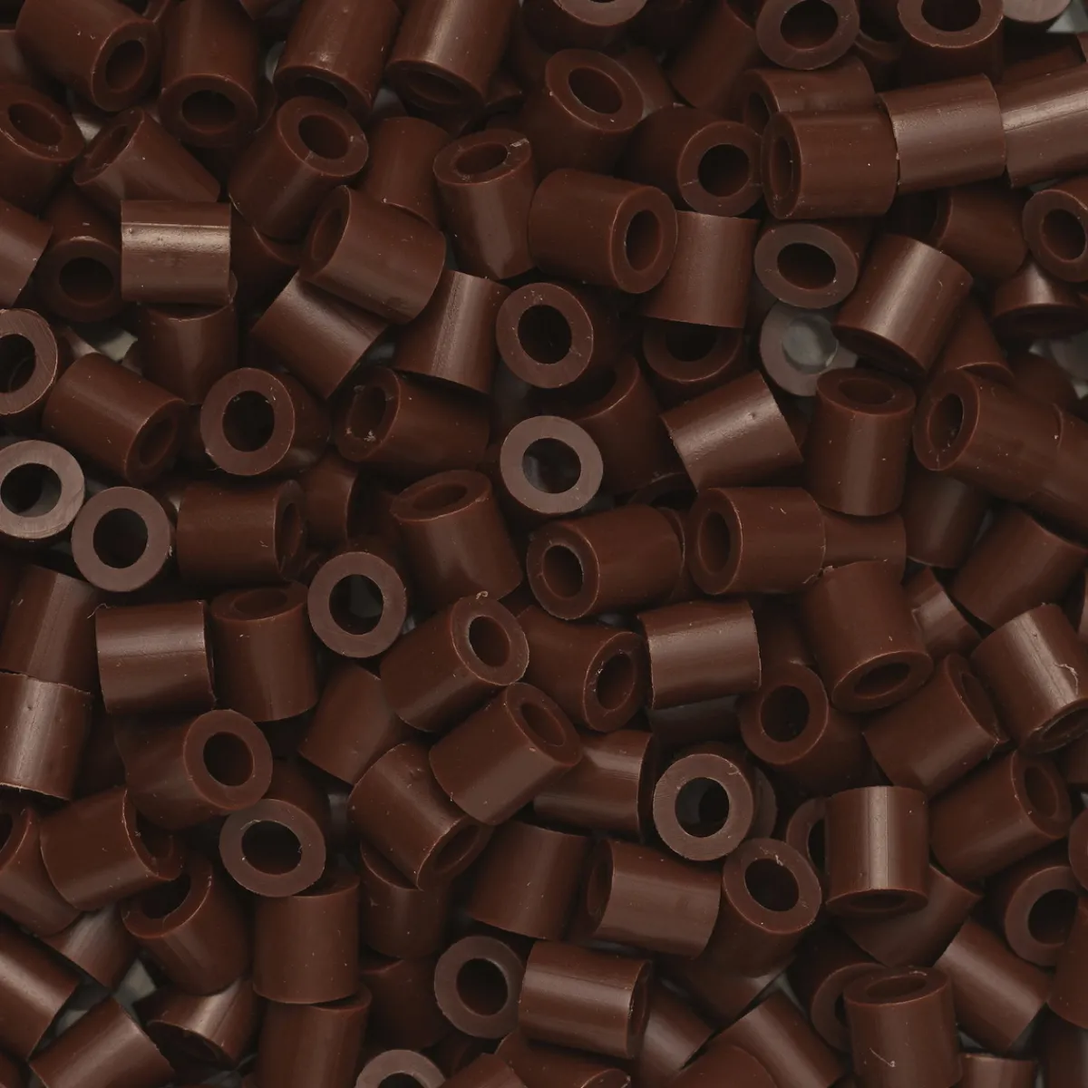 Barn Panduro Iron Beads Rörpärlor Midi 1000 st mörkbrun, Ø5 mm
