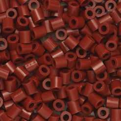 Barn Panduro Iron Beads Rörpärlor Midi 1000 st mörk terrakotta, Ø5 mm