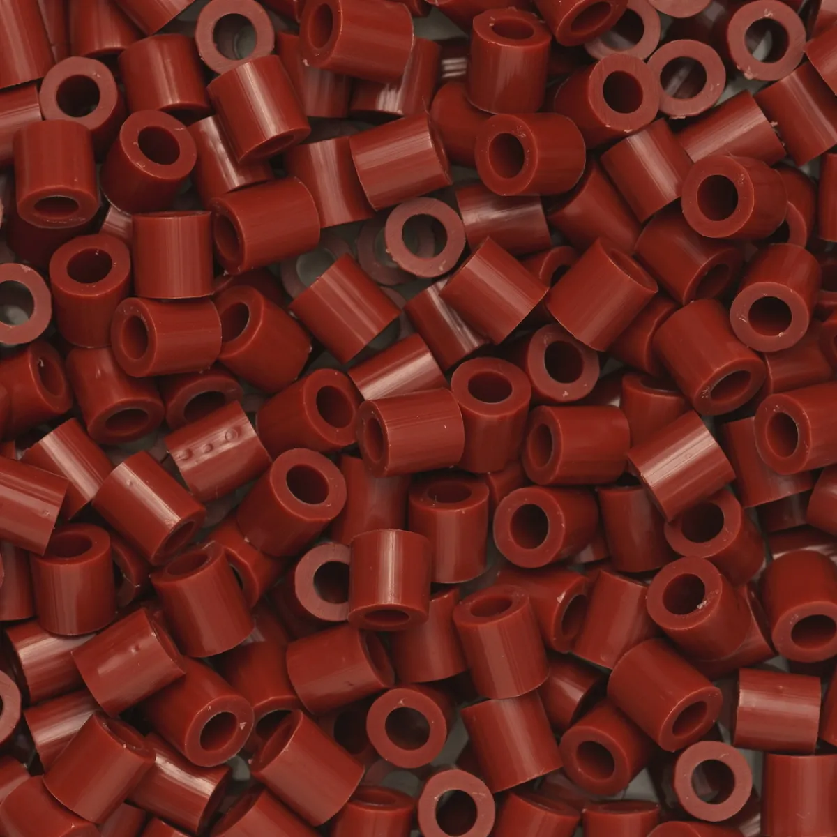 Barn Panduro Iron Beads Rörpärlor Midi 1000 st mörk terrakotta, Ø5 mm