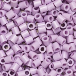 Panduro Iron Beads Rörpärlor Midi 1000 st pastellila, Ø5 mm | Barn Rörpärlor Midi