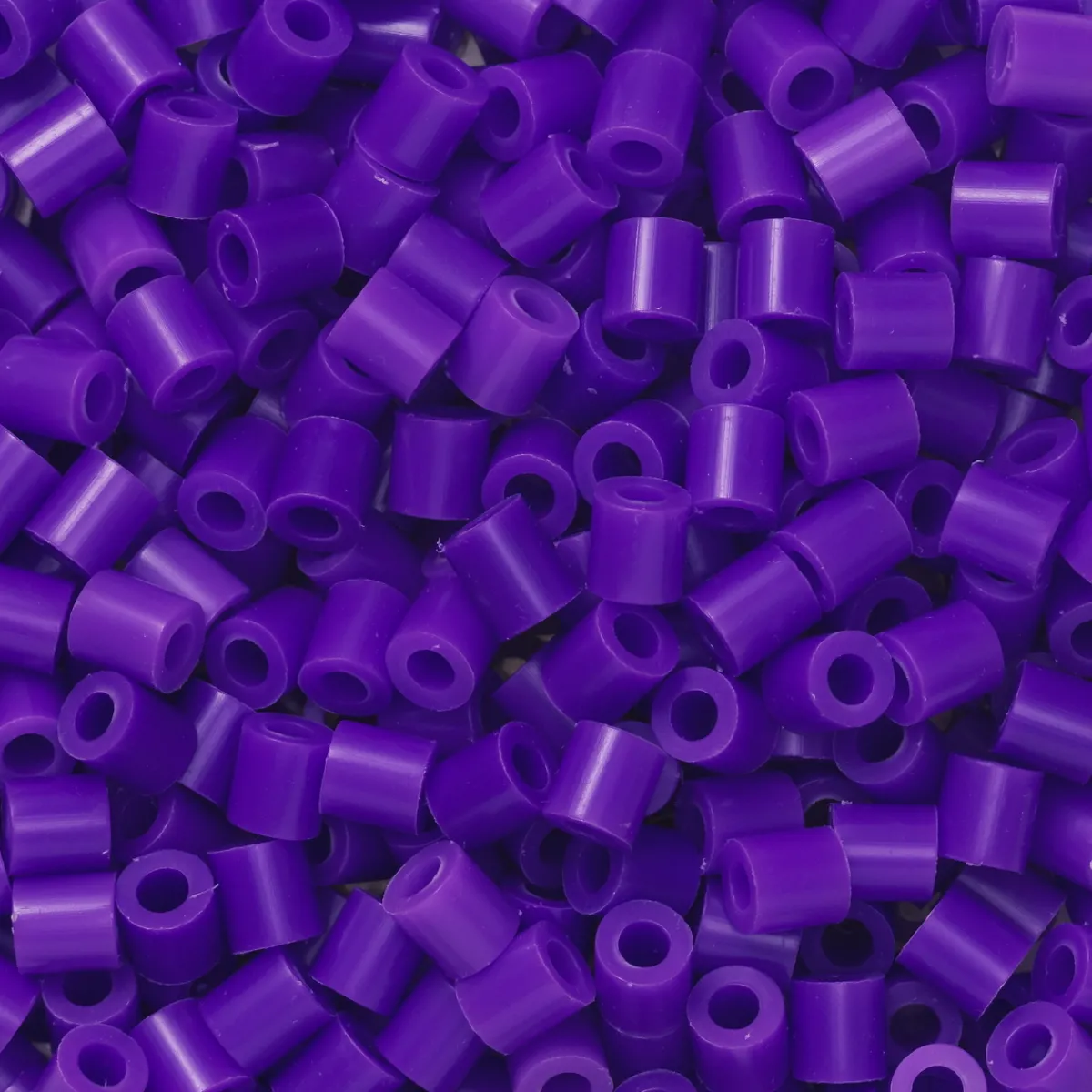 Panduro Iron Beads Rörpärlor Midi 1000 st purpur, Ø5 mm | Barn Rörpärlor Midi