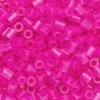Panduro Iron Beads Rörpärlor Midi 1000 st rosa med glitter, Ø5 mm | Barn Rörpärlor Midi