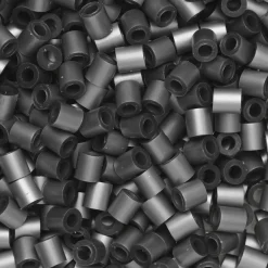 Barn Panduro Iron Beads Rörpärlor Midi 1000 st silver med metallicskimmer, Ø5 mm