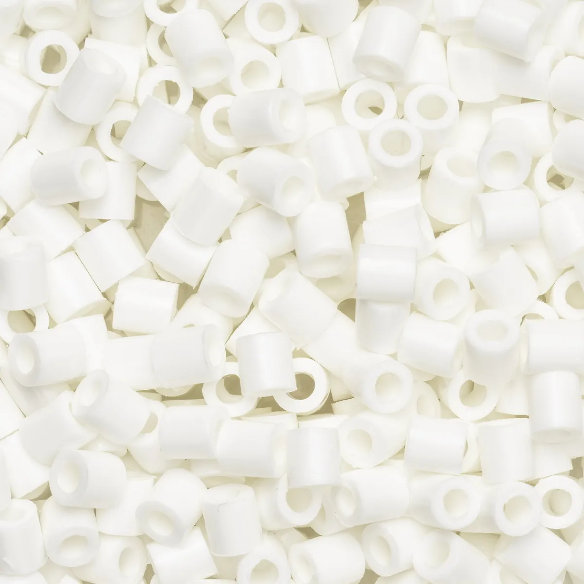 Barn Panduro Iron Beads Rörpärlor Midi 6000 st vit, Ø5 mm