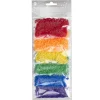 Barn Panduro Iron Beads Rörpärlor Mini mixpack Rainbow – 6000 regnbågs-färgade Mini-pärlor som är Ø2,5 mm
