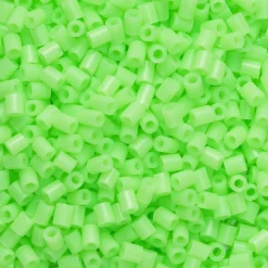 Panduro Iron Beads Rörpärlor Mini 1000 st ljusgrön, Ø2,5 mm | Barn Rörpärlor Mini
