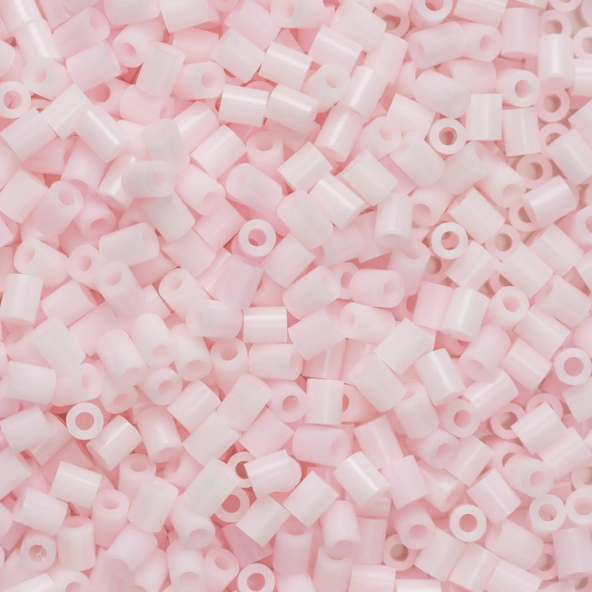 Barn Panduro Iron Beads Rörpärlor Mini 1000 st rosa, Ø2,5 mm