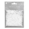 Panduro Iron Beads Rörpärlor Mini 2000 st vit, Ø2,5 mm | Barn Rörpärlor Mini