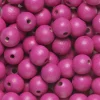 Preciosa Runda träpärlor Ø10 mm, cirka 100 st. rosa