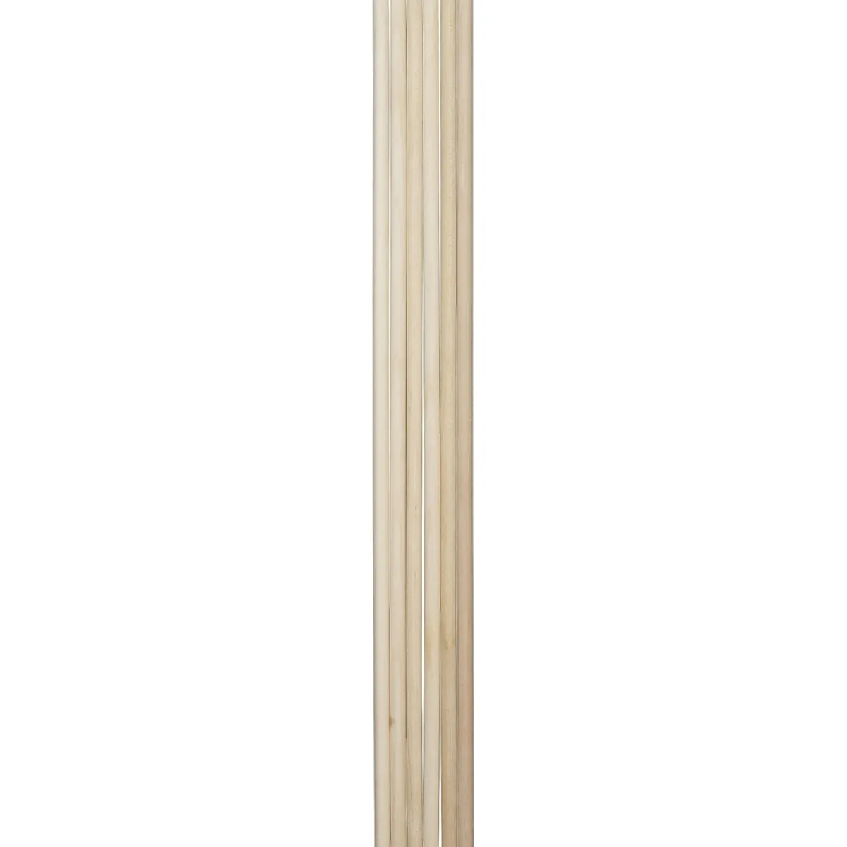 Panduro Hobby 6 rundstavar – längd 50 cm, diameter 9,5 mm