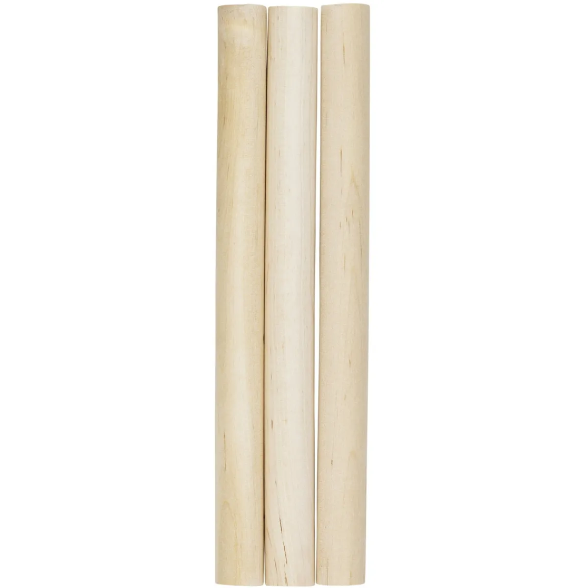Panduro Hobby 3 rundstavar – längd 22 cm, diameter 19 mm | Rundstavar & Pinnar