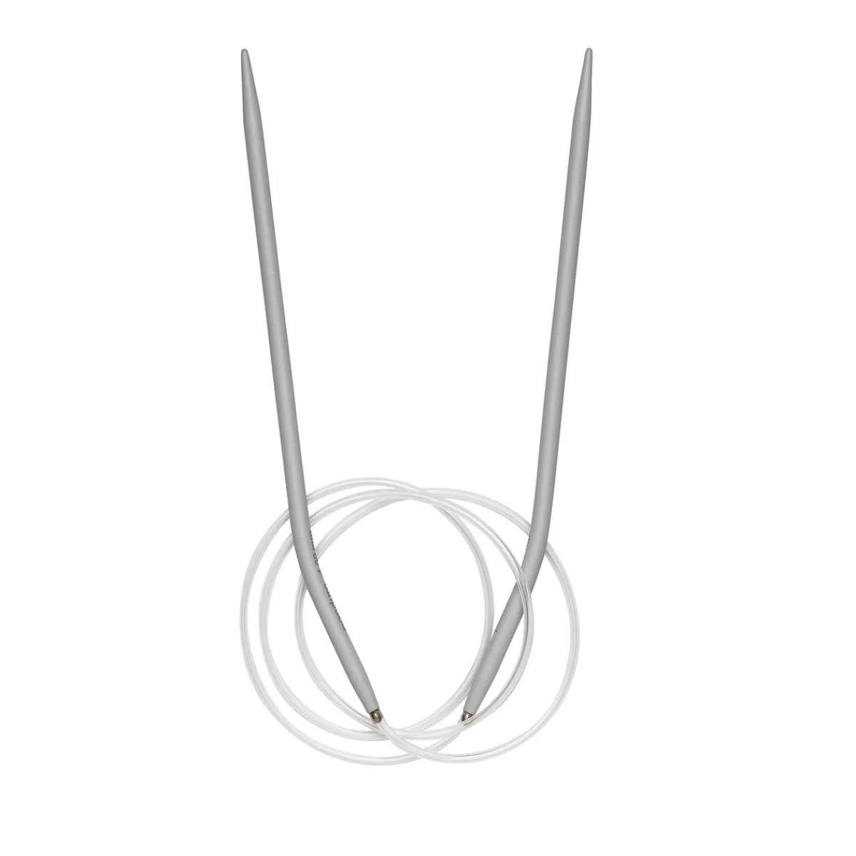 Pony yarn accessories Rundstickor, längd 80 cm Ø4,0 mm – aluminium