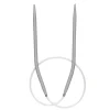 Pony yarn accessories Rundstickor, längd 40 cm Ø4,0 mm – aluminium | Rundstickor