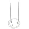 Pony yarn accessories Rundstickor, längd 80 cm Ø6,0 mm – aluminium