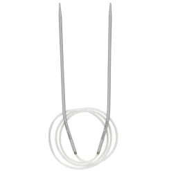 Pony yarn accessories Rundstickor, längd 80 cm Ø3,0 mm – aluminium | Rundstickor