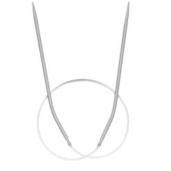 Pony yarn accessories Rundstickor, längd 40 cm Ø2,5 mm – aluminium | Rundstickor