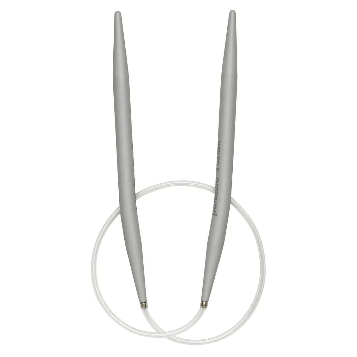 Pony yarn accessories Rundstickor, längd 40 cm Ø5,5 mm – aluminium