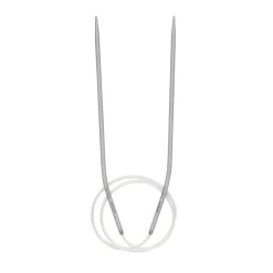 Pony yarn accessories Rundstickor, längd 60 cm Ø2,5 mm – aluminium