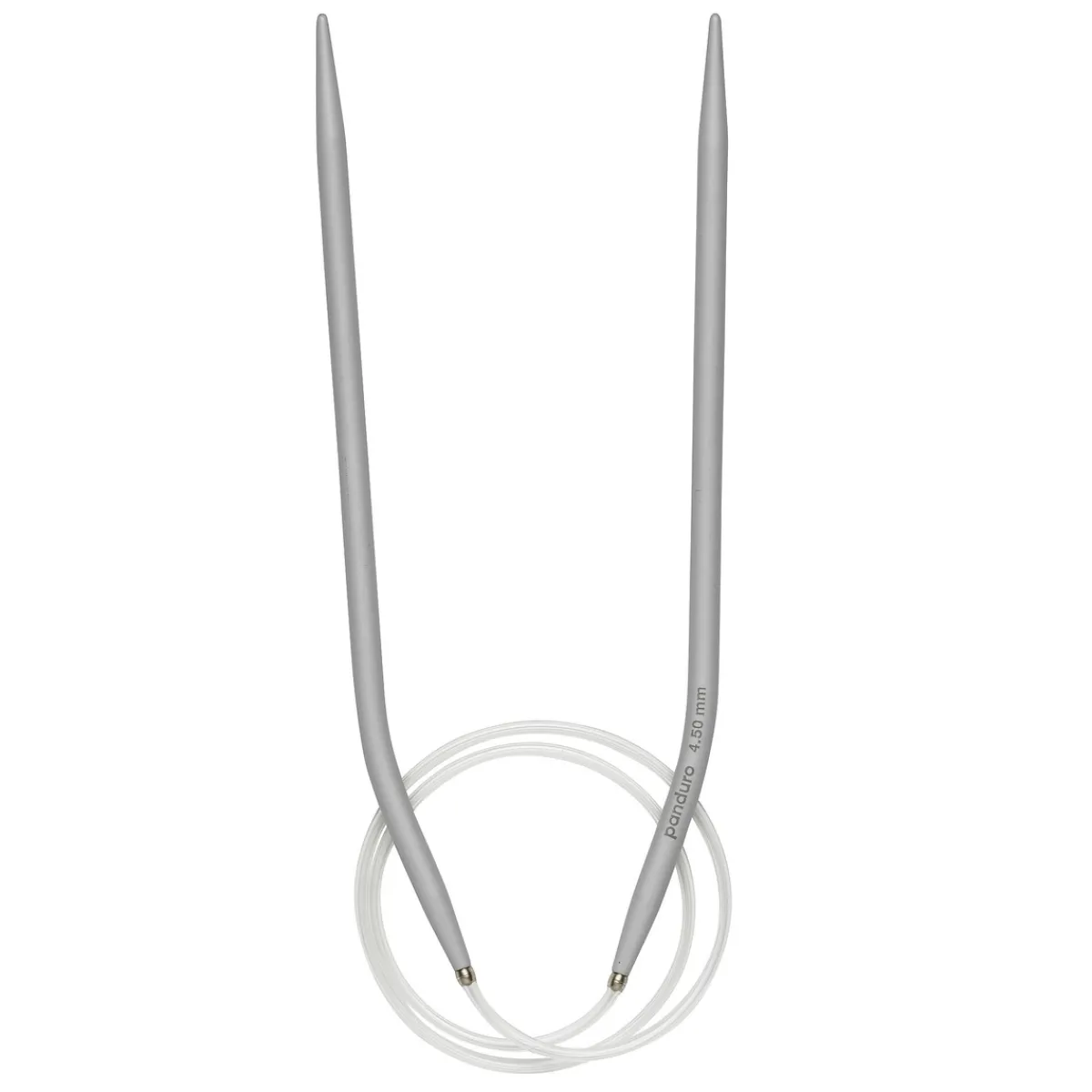 Pony yarn accessories Rundstickor, längd 60 cm Ø4,0 mm – aluminium