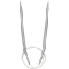 Pony yarn accessories Rundstickor, längd 60 cm Ø5,0 mm – aluminium