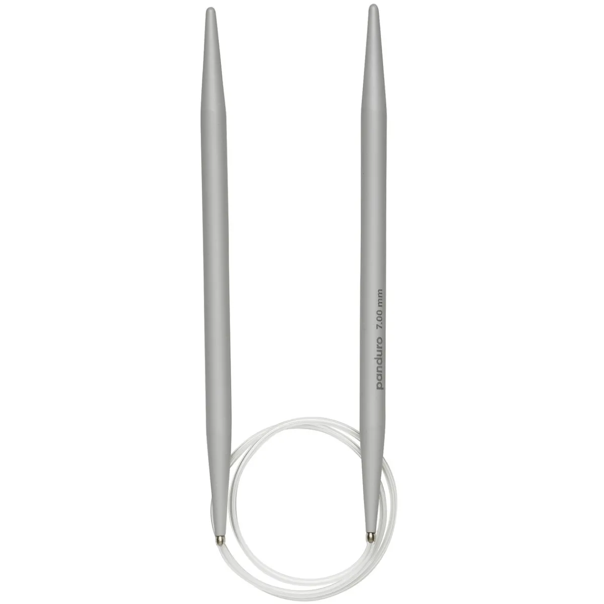 Pony yarn accessories Rundstickor, längd 60 cm Ø6,0 mm – aluminium