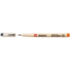 Sakura Pigma Brush Orange – orange penselspets | Tuschpennor & Markers