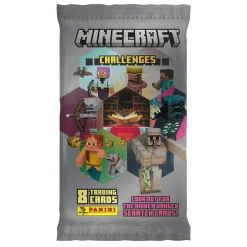 Barn Panini Samarkort Minecraft Challenges! OBS! Priset avser en påse med 8 kort