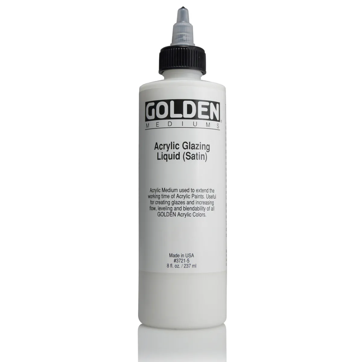 Golden Satin Glazing Liquid 237 ml | Akrylfärger