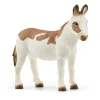 Schleich Amerikansk fläckig åsna – 7,8 × 2,2 × 6,6 cm | Barn Smådjur