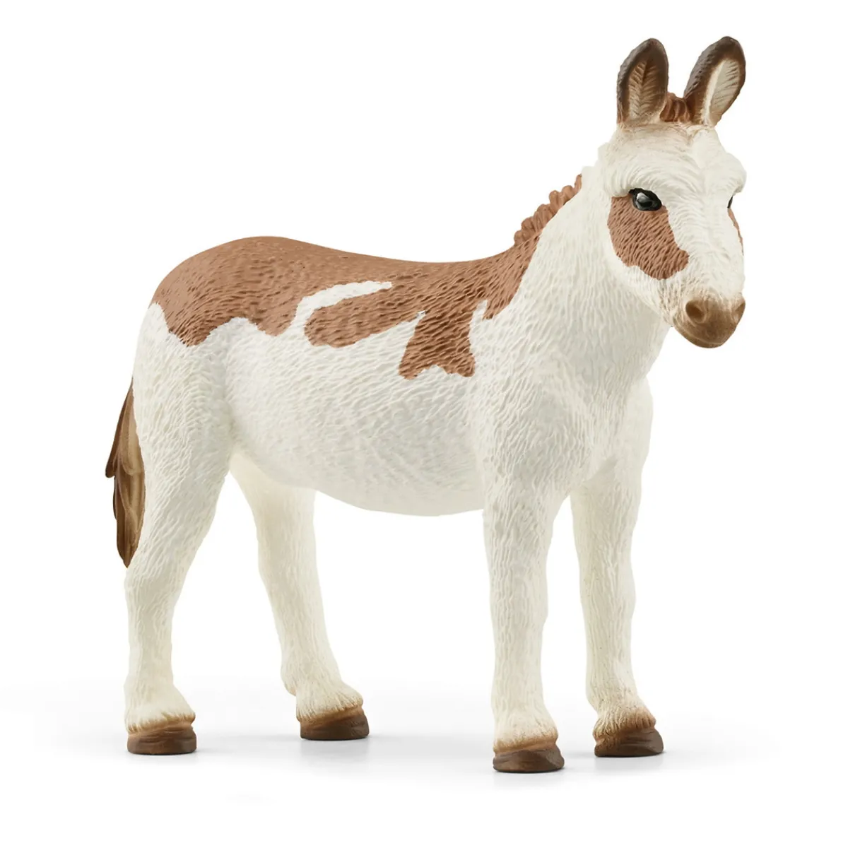 Schleich Amerikansk fläckig åsna – 7,8 × 2,2 × 6,6 cm | Barn Smådjur