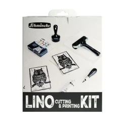 Schmincke Aqua Lino Kit, linoleumsnitt & linoleumtryck med vattenbaserad färg | Linoleumfärg