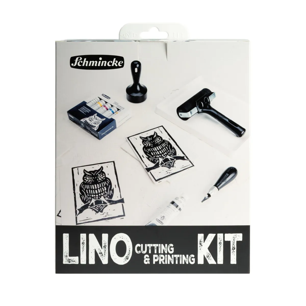 Schmincke Aqua Lino Kit, linoleumsnitt & linoleumtryck med vattenbaserad färg | Linoleumfärg