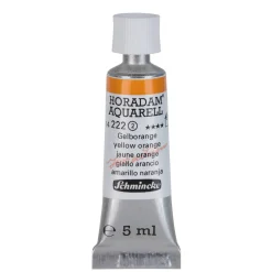 Schmincke Horadam akvarellfärg 5 ml – Yellow orange 222 | Akvarell- & Vattenfärger