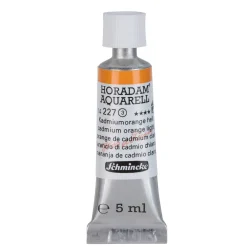 Schmincke Horadam akvarellfärg 5 ml – Cadmium orange light 227 | Akvarell- & Vattenfärger