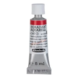 Schmincke Horadam akvarellfärg 5 ml – Cadmium red medium 347 | Akvarell- & Vattenfärger
