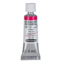 Schmincke Horadam akvarellfärg 5 ml – Ruby red 351