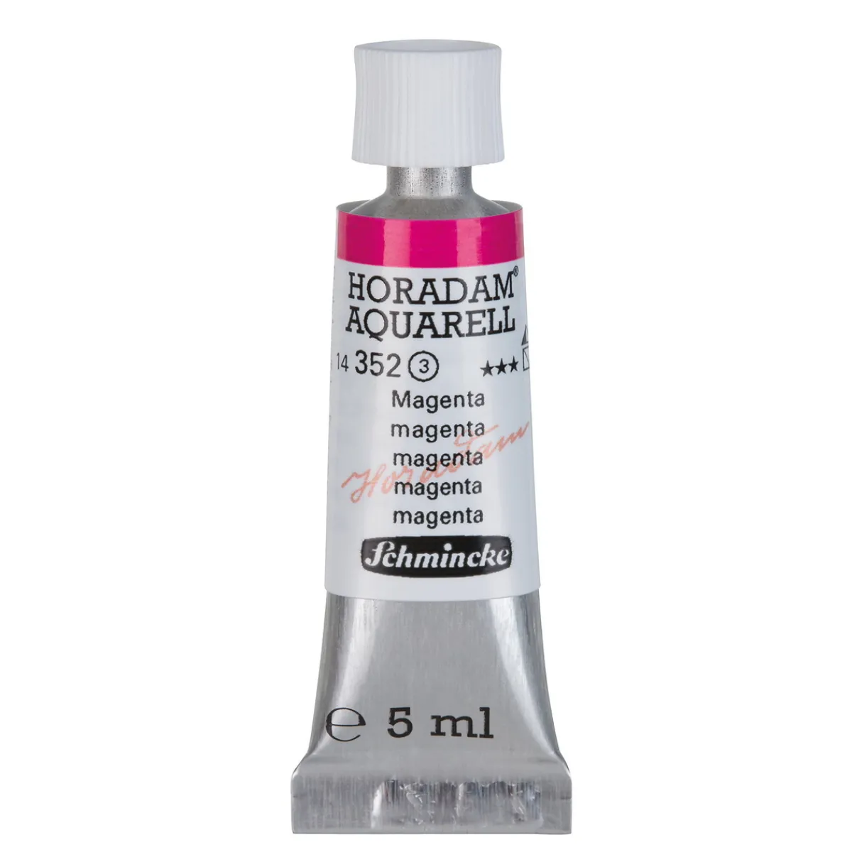 Schmincke Horadam akvarellfärg 5 ml – Magenta 352 | Akvarell- & Vattenfärger