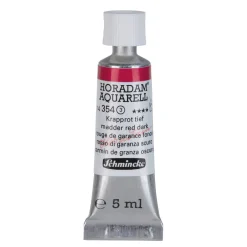 Schmincke Horadam akvarellfärg 5 ml – Transparent red deep 355
