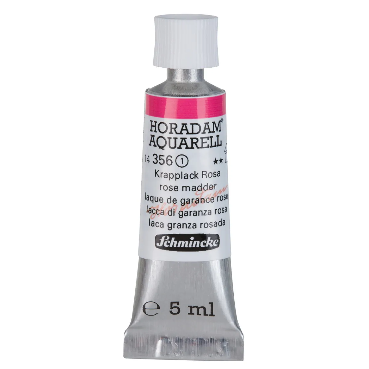 Schmincke Horadam akvarellfärg 5 ml – Rose madder 356 | Akvarell- & Vattenfärger