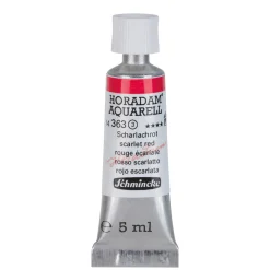 Schmincke Horadam akvarellfärg 5 ml – Scarlet red 363 | Akvarell- & Vattenfärger