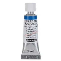 Schmincke Horadam akvarellfärg 5 ml – Prussian blue 492 | Akvarell- & Vattenfärger